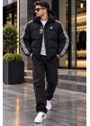 Adidas Essentials Siyah Beyaz Çift Taraflı Şişme Mont