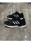 Adidas Ozelle Siyah Beyaz Detaylı Spor Ayakkabı