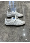 Adidas Samba Beyaz Beyaz Kauçuk Taban Detaylı