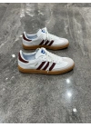 Adidas Samba Beyaz Bordo Spor Ayakkabı