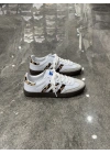 Adidas Samba Beyaz Leopar Detaylı Spor Ayakkabı