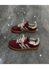 Adidas Samba Bordo Krem Detaylı Spor Ayakkabı