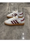 Adidas Spezial Beyaz Bordo Spor Ayakkabı