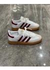 Adidas Spezial Beyaz Bordo Spor Ayakkabı