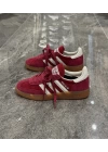 Adidas Spezial Bordo Krem Süet Detaylı Spor Ayakkabı