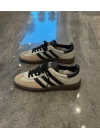 Adidas Spezıal Krem Siyah Siyah bağcık Dikiş Detaylı Spor Ayakkabı