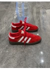 Adidas Spezıal Süet Deri Kırmızı Beyaz