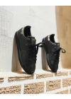 Adidas Stan Smith Full Siyah Desen Detaylı