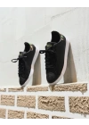 Adidas Stan Smith Siyah Beyaz Desen Detaylı