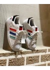 Adidas Superstar Beyaz Renkli Horozlu