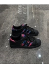 Adidas Süperstar Black Rose Blue Detaylı Spor Ayakkabı