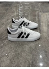 Adidas VL Court 2.0 Beyaz Siyah Detaylı Spor Ayakkabı