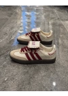 Adidas Wales Bonner Krem Bordo Dikiş Detaylı