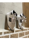 Bilekli Beyaz Siyah Adidas Forum Low