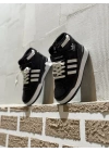 Bilekli Siyah Beyaz Adidas Forum Low