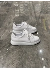 Canyon Beyaz Beyaz Detaylı Deri Sneaker