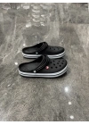 Crocs Classıc Siyah Beyaz Detaylı Terlik