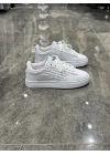 Emporio Armani Beyaz Beyaz Logo Detaylı Spor Ayakkabı