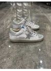 Golden Goose Beyaz Simli Yıldız Topuk Detaylı