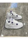 Jordan 4 Retro Beyaz Mor