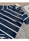 Lacoste Polo Yaka Laci Beyaz Çizgili