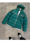 Moncler Yeşil Kapüşonlu Şişme Mont