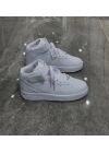 Nıke Air Force 107 Mid Beyaz Beyaz Spor Ayakkabı