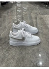 Nike Air Force 1 SS25 GS Iconic Details Silver Detaylı