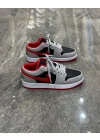 Nike Air Jordan 1 Low Black Light Smoke Grey Gym Red