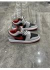Nıke Air Jordan 1 Low Krem Siyah Kırmızı Detaylı