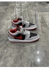 Nıke Air Jordan 1 Low Krem Siyah Kırmızı Detaylı