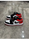 Nıke Air Jordan 1 Low Siyah Kırmzı Beyaz Detaylı