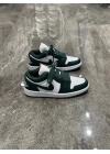 Nıke Air Jordan 1 Low Yeşil Beyaz Detaylı