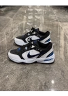 Nike Air Monarch Siyah Beyaz Mavi Detaylı