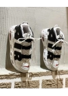 Nıke Air More Uptempo Beyaz Siyah Kırmızı