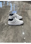 Nike Dunk Low Çift Logo Beyaz Laci Spor Ayakkabı