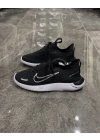 Nike Free RN FK Siyah Beyaz Detaylı