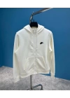 Nıke Tech Flex Ekru Fermuarlı Hoodie
