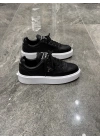 Prada Siyah Beyaz Taban Downtown Low-Top Sneaker