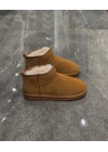 Ugg Taba İçi Kürlü Süet Deri Bot