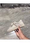 Yalçın Spor Bej Deri Casual
