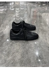 Yalçın Spor Siyah Cild Deri Erkek Deri Sneaker
