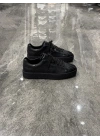 Yalçın Spor Siyah Deri Casual