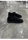 Yalçın Spor Siyah Süet Erkek Deri Sneaker