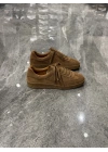 Yalçın Spor Taba Süet Erkek Deri Sneaker