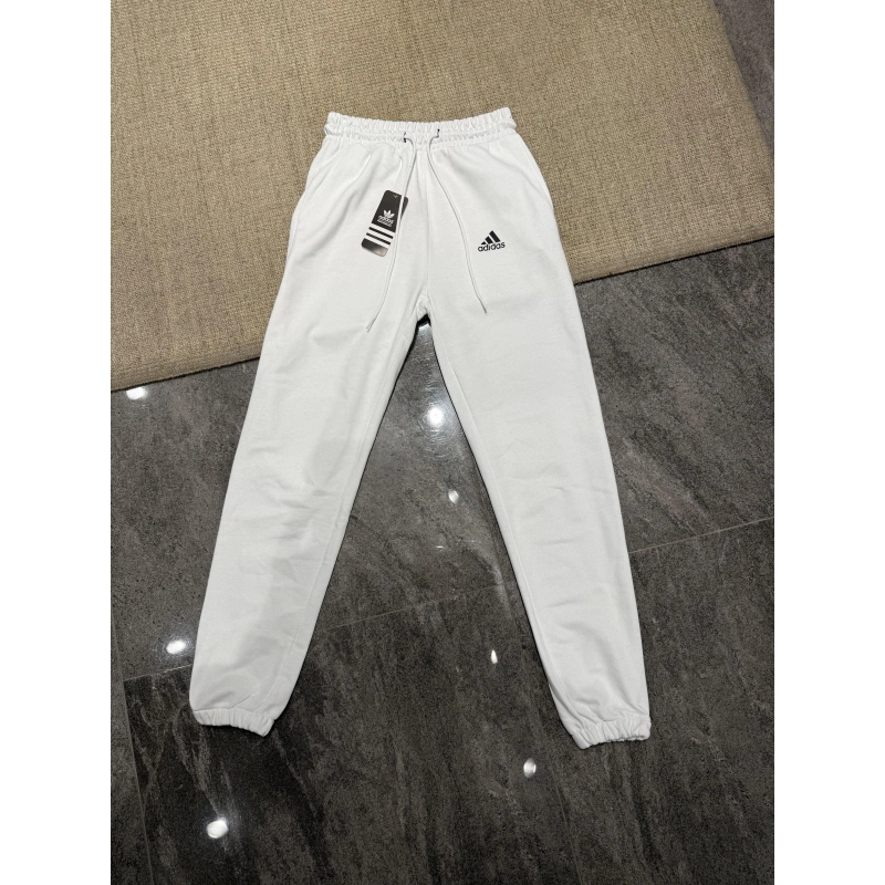 Adidas Üç İplik Şardonlu Beyaz Eşofman