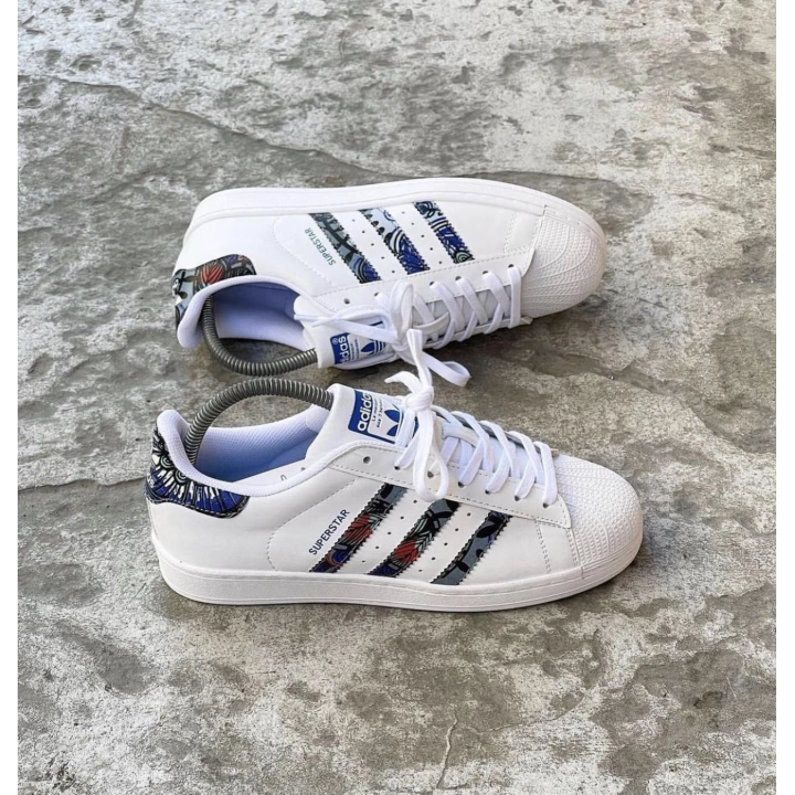 Adidas Süperstar Beyaz-Dijital