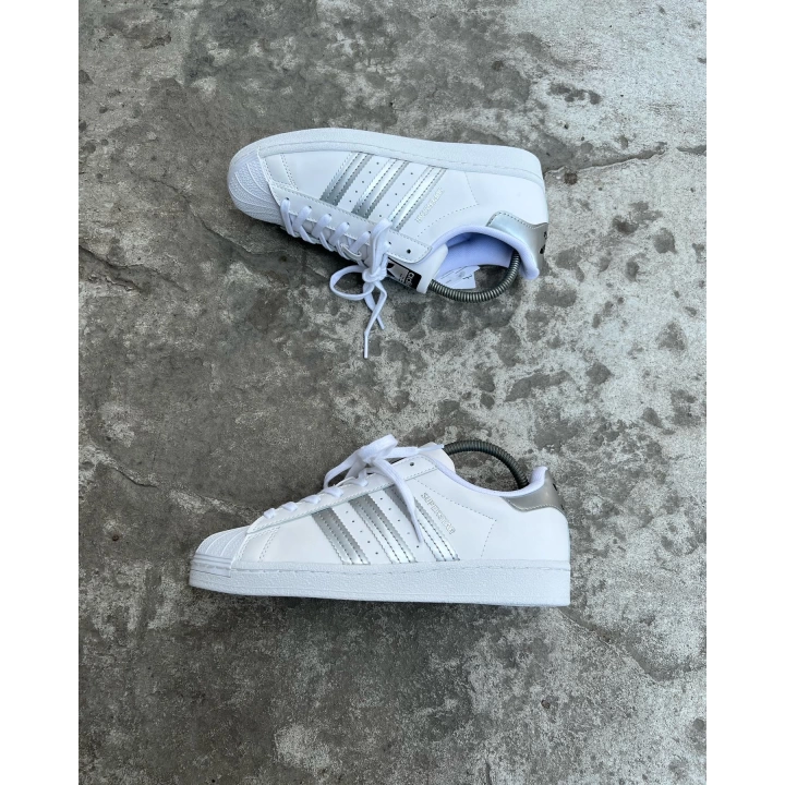 Adidas Süperstar Beyaz-Gümüş