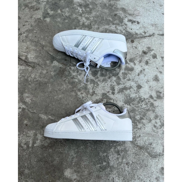 Adidas Süperstar Beyaz-Gümüş