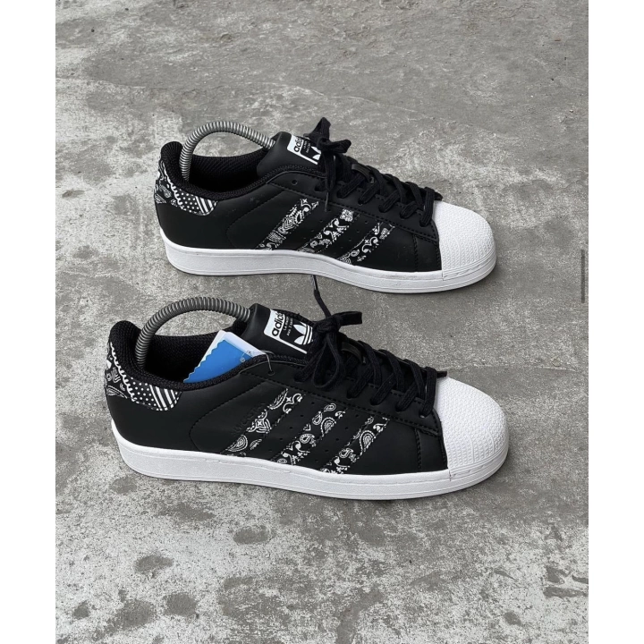 Adidas Süperstar Siyah-Boyalı